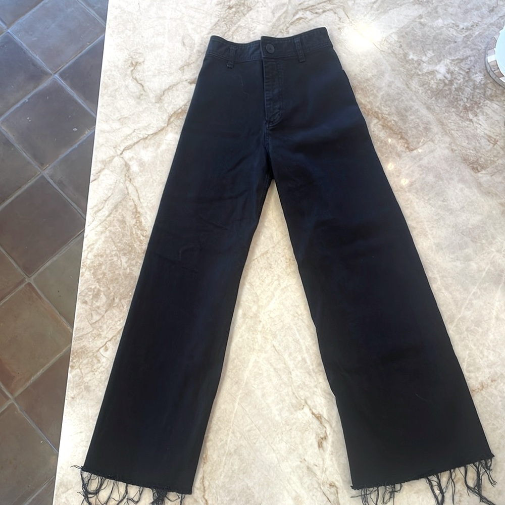 ZARA marine straight jeans!